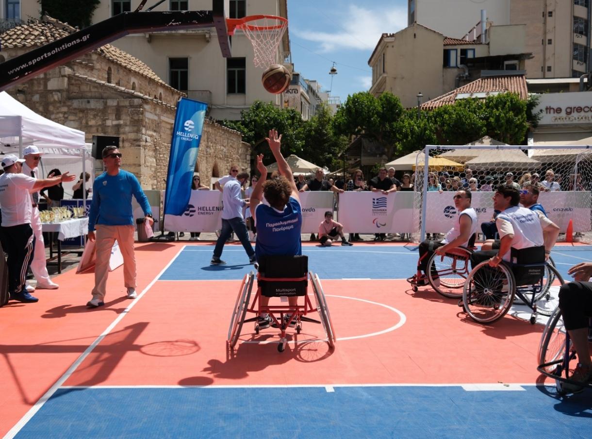 Καλαθοσφαίριση με αμαξίδιο